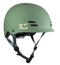 Kids and adults bike and skateboard helmet Moss Green - by XS Unified