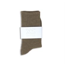 Taupe Sparkle sock by XS Unified