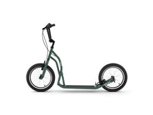 Green adult S1616 Yedoo scooter, kickbike