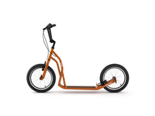 Orange adult S1616 Yedoo scooter, kickbike
