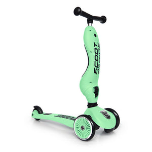 Scoot and Ride, Highway Kick 1, first 2 in 1 balance bike and scooter, kiwi green