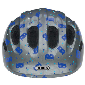ABUS girl boy little kids helmet front blue mask
