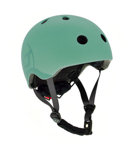 Scoot & Ride green Little Kids blue Helmet with Adjuster