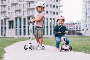 Kids on Scoot and Ride Highway Kick 1 2 in 1 Balance Bike and scooter for small kids