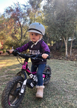 Little Rider Co Kids Bike Jersey Rad Purple Little Girl on Bike