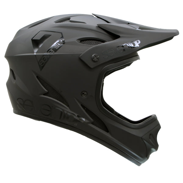 7iDP Kids Youth Full face, fullface lightweight helmet in black