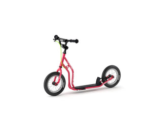 Pink Yedoo kids scooter, kick bike with air tires  