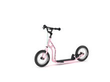 pink kids scooter, kick bike