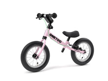 Yedoo Onetoo balance bikes for kids. Candy pink run bike with air tires