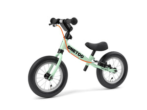 Yedoo OneToo with breaks Balance Bike Strider in mint green