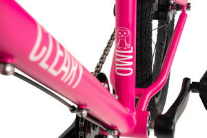 Pink Kids Bike 20" Cleary Owl 3-Speed geared Bike, internal gear hub