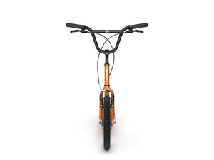 Orange adult S1616 Yedoo scooter, kickbike front