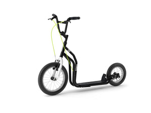 Black Yedoo Three Kids and Teens Scooter with Brakes