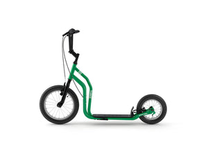 Green Yedoo Three Kids and Teens Scooter with Brakes