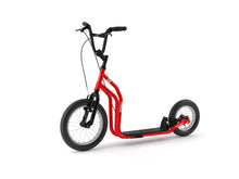 Red Yedoo Three Kids and Teens Scooter with Brakes
