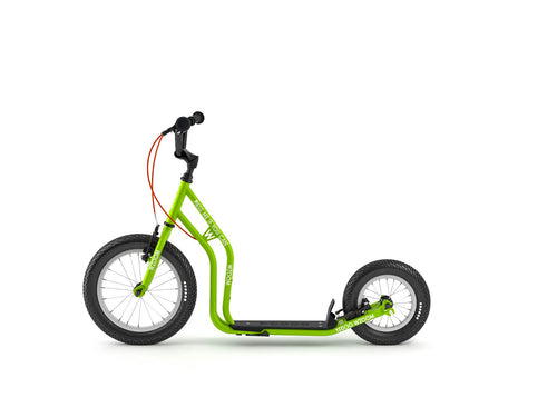 Green Yedoo Wzoom Kids Scooter with Brakes