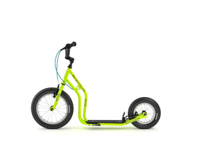 Lime Yedoo Wzoom Kids Scooter with Brakes