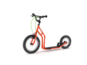 Red Yedoo Wzoom Kids Scooter with Brakes