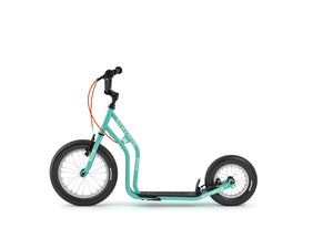 Turquoise Yedoo Wzoom Kids Scooter with Brakes