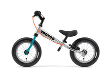 Aluminum Yedoo YooToo best balance bike Strider run bike in teal blue with breaks and air tires