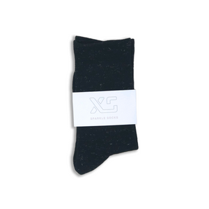 Black Sparkle sock by XS Unified