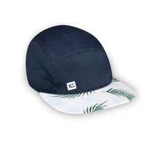 navy tropical 5 panel adult hat by XS Unified