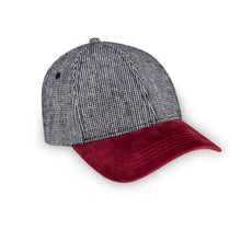 herringbone maroon classic adult hat by XS Unified