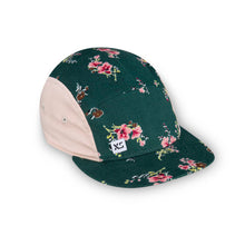green floral 5 panel adult hat by XS Unified