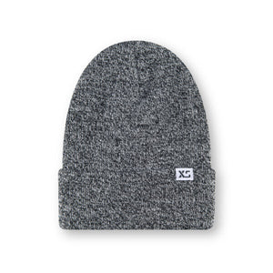 XS-Unified grey salt and pepper, grey Kids Beanie Hat, Toque