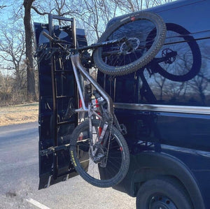 Do it yourself LOLO Bike Racks Handlebar Mount Single for Van builds